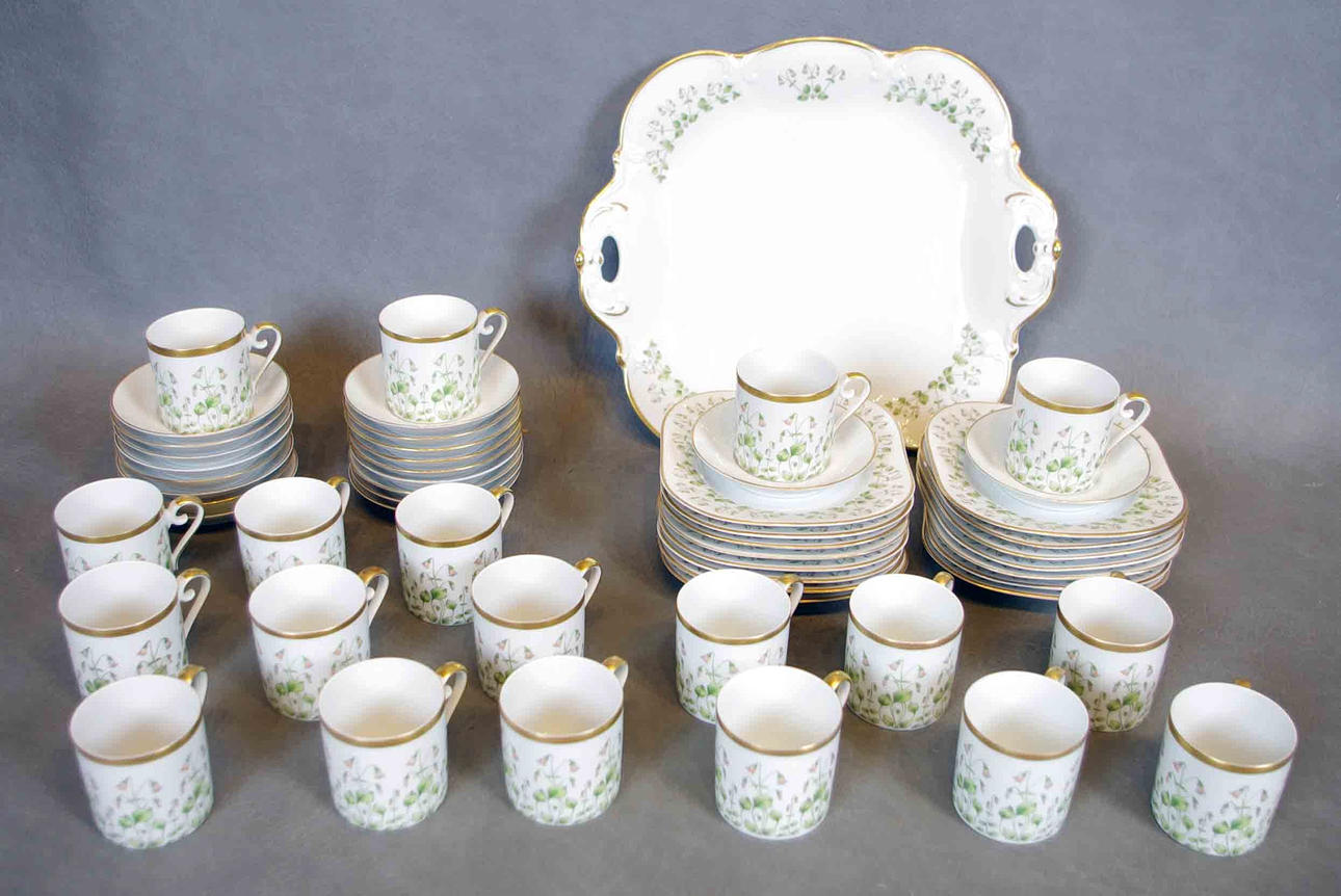 KAFFESERVIS, Linnaea Borealis, Hackefors.