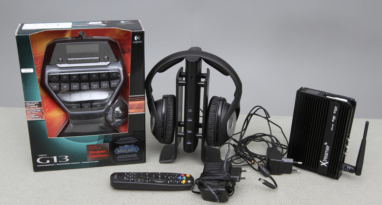 TV och DATORTILLBEHÖR, mediaspelare, tangentbord, härlurar.