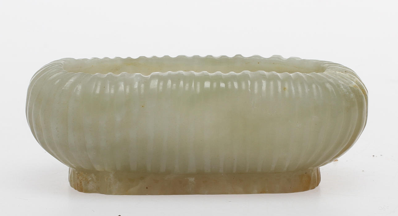 PENSELTVÄTT, jade, Kina.