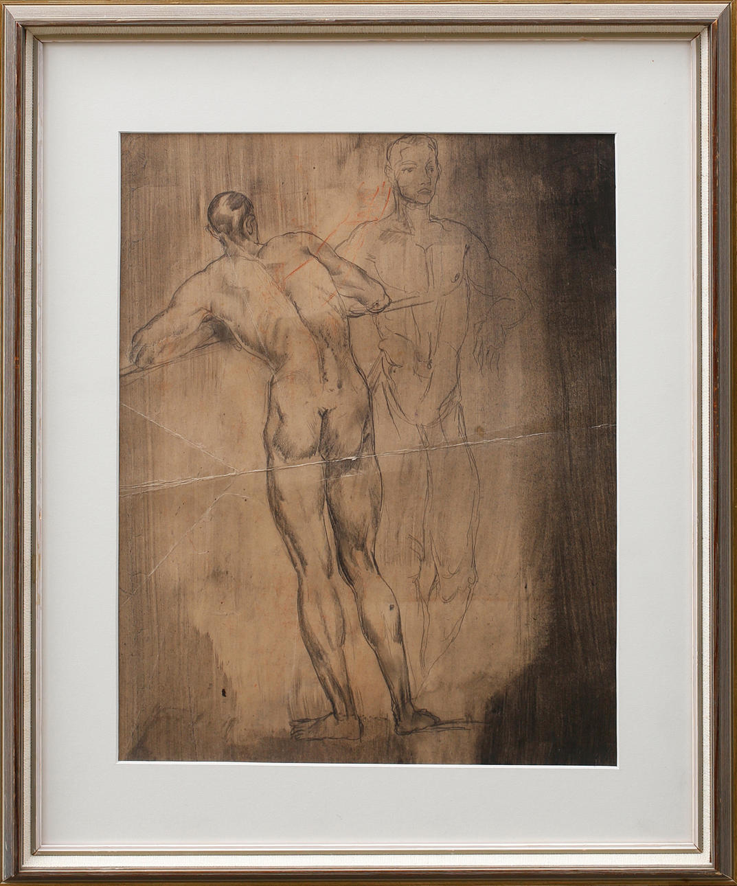 GUNNAR TORHAMN, drawing, sketch, signed Torhamn. Art - Drawings - Auctionet