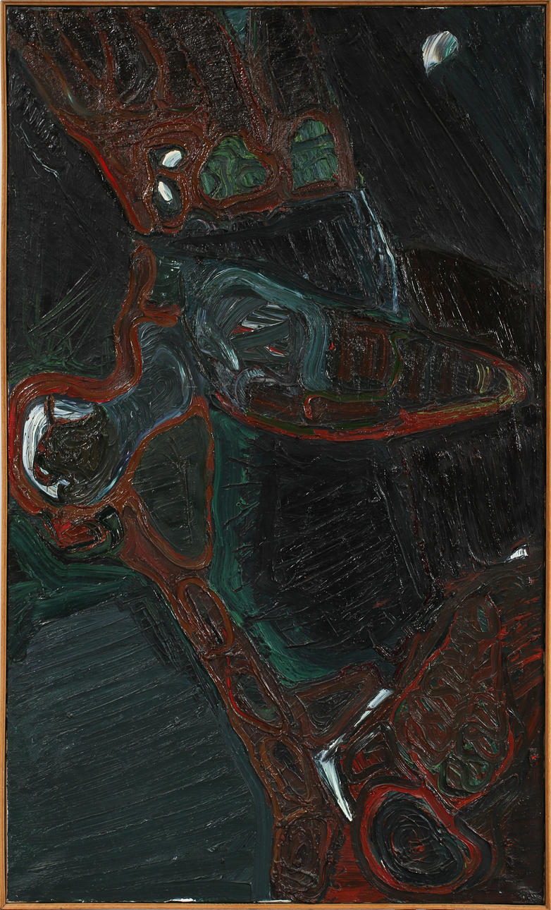 BENGT OLSON. Olja på duk, signerad.