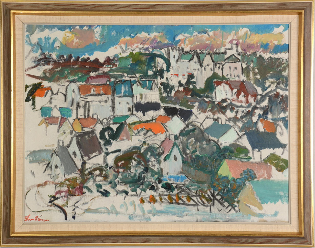 RUNE PERSSON. Olja på duk.