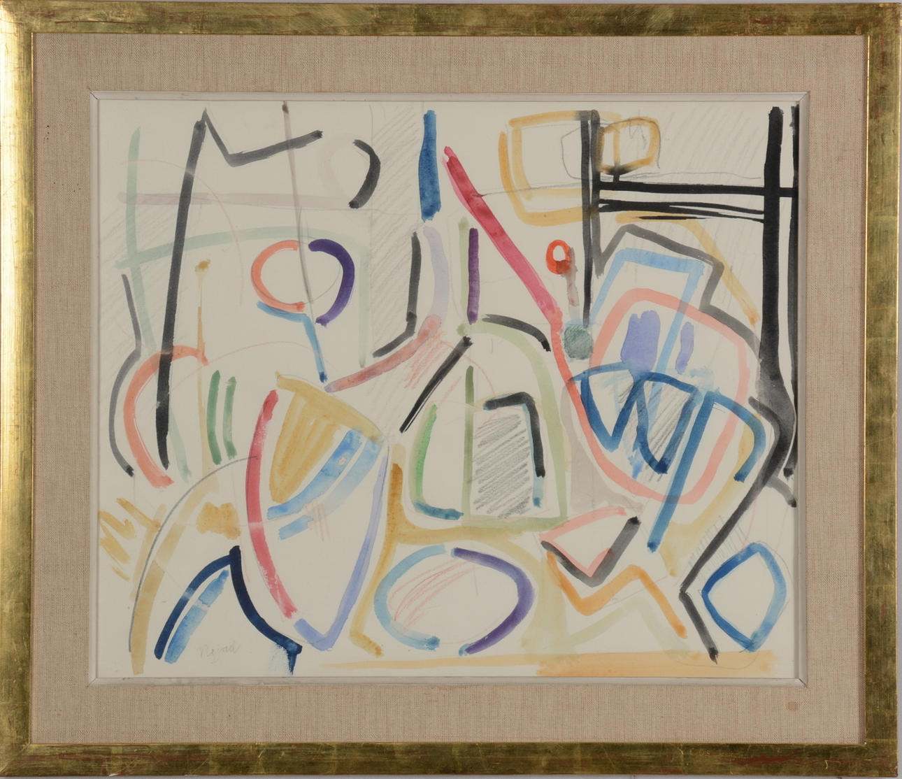 NEJAD MELIH DEVRIM (1923-1955). Gemischte Medien.