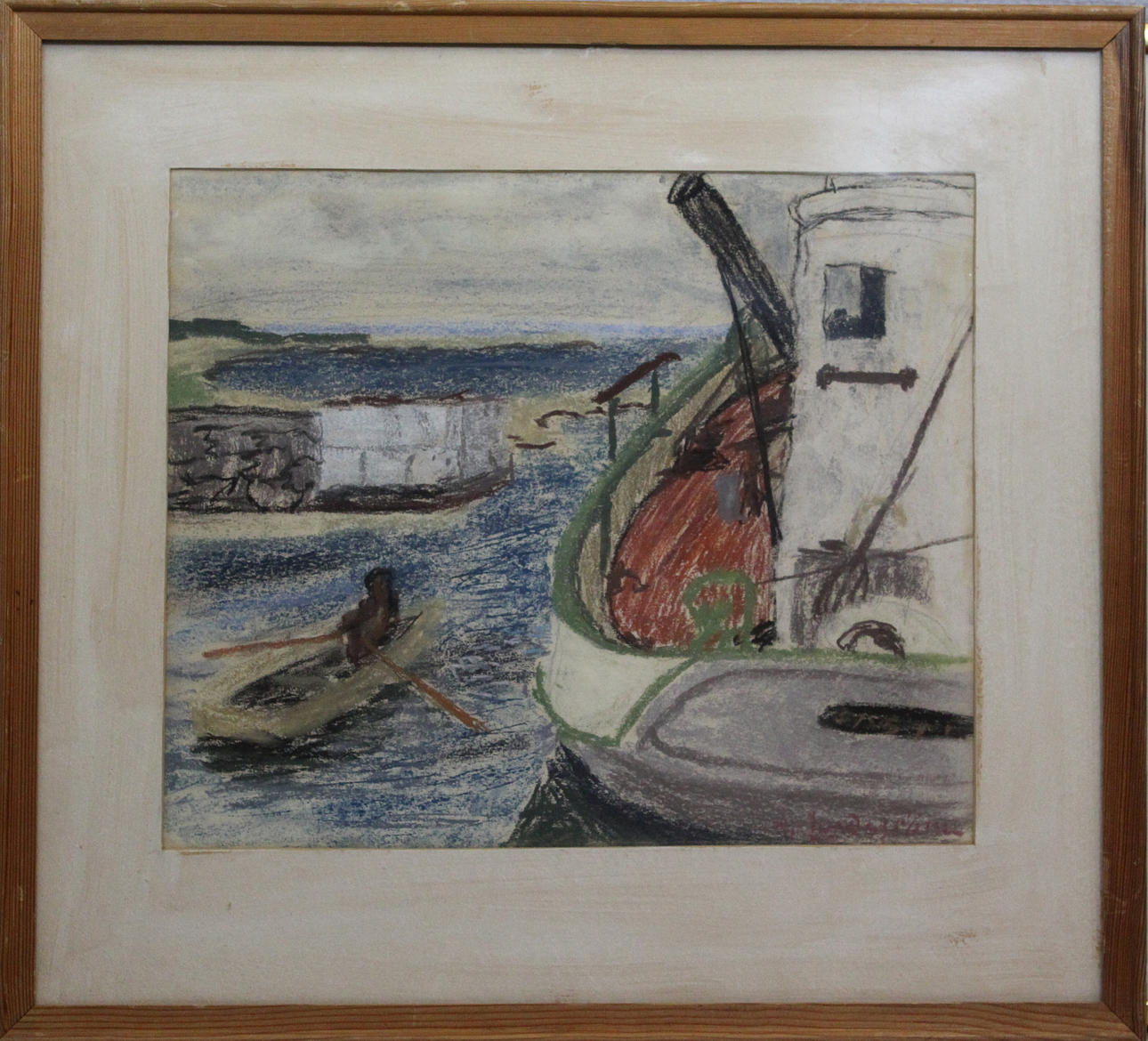 PARTI KONST (5). Diverse tekniker. Olika motiv. Signerade, bl a Anders A Jönsson, Thage Lundström etc.