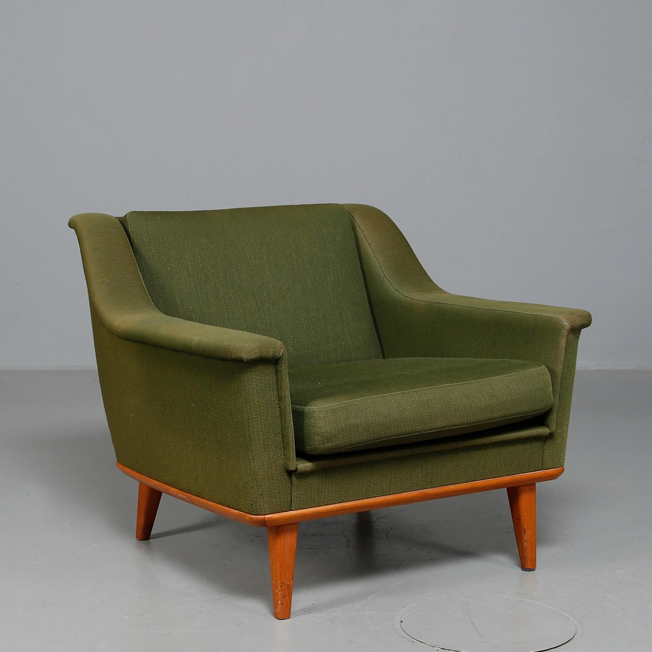 SESSEL, Teak, 60er Jahre.