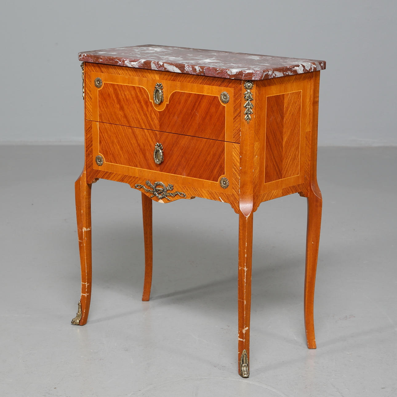 HALL TABLE, rococo style, later production.