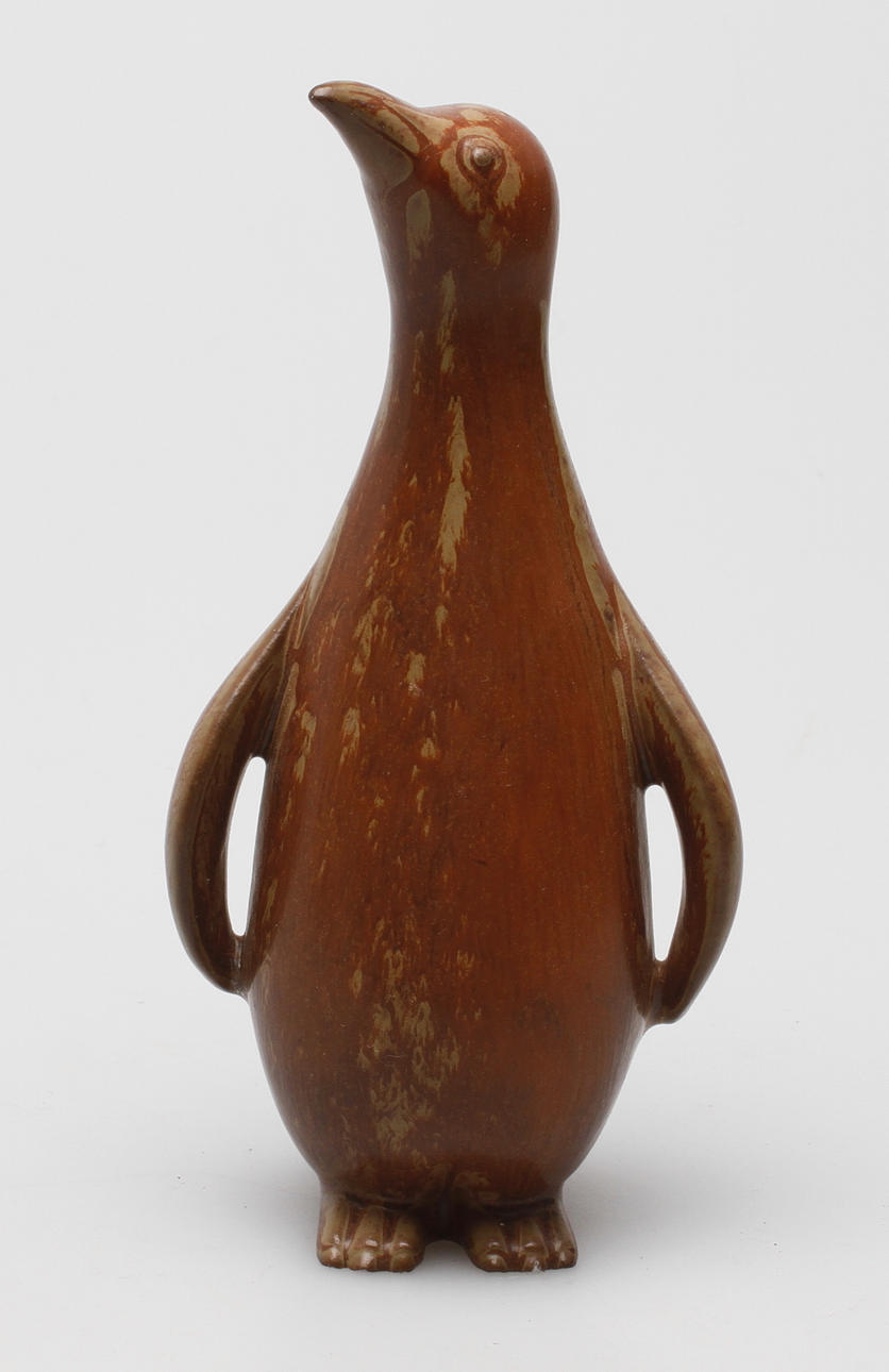 FIGURIN, stengods, Gunnar Nylund, Rörstrand, sign.