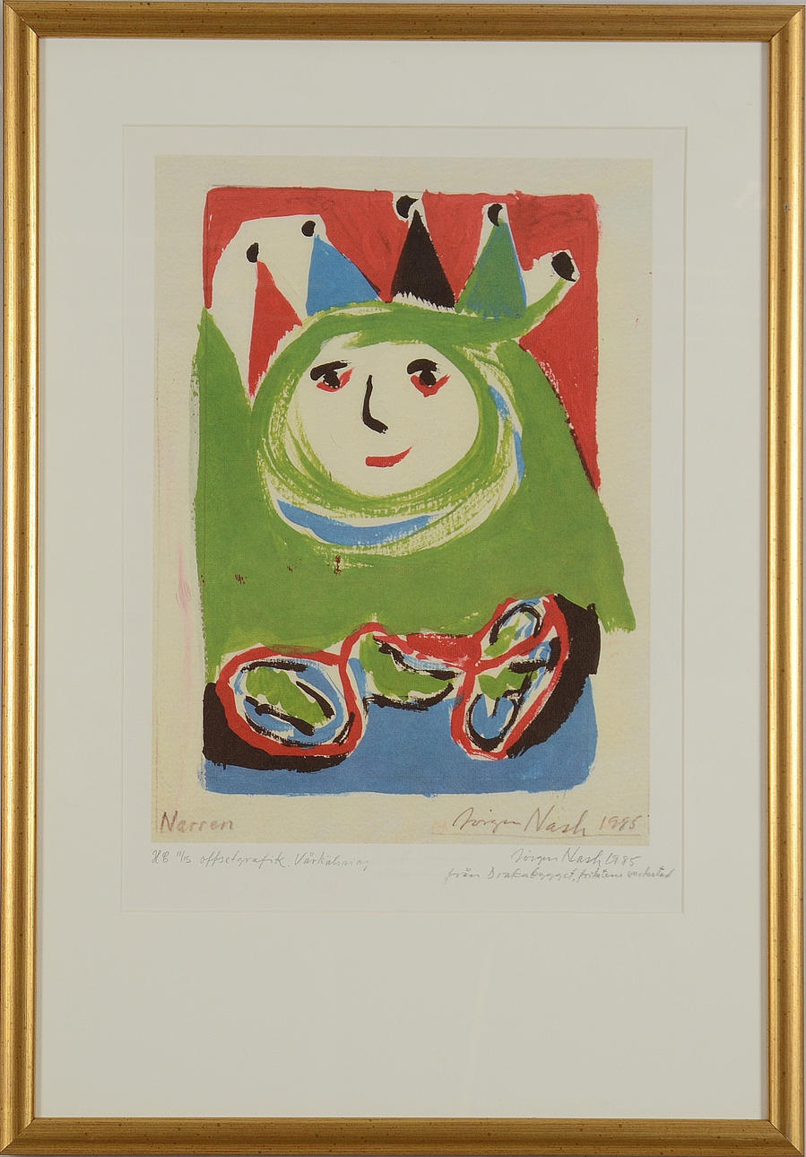 JÖRGEN NASH. Offsettyck.