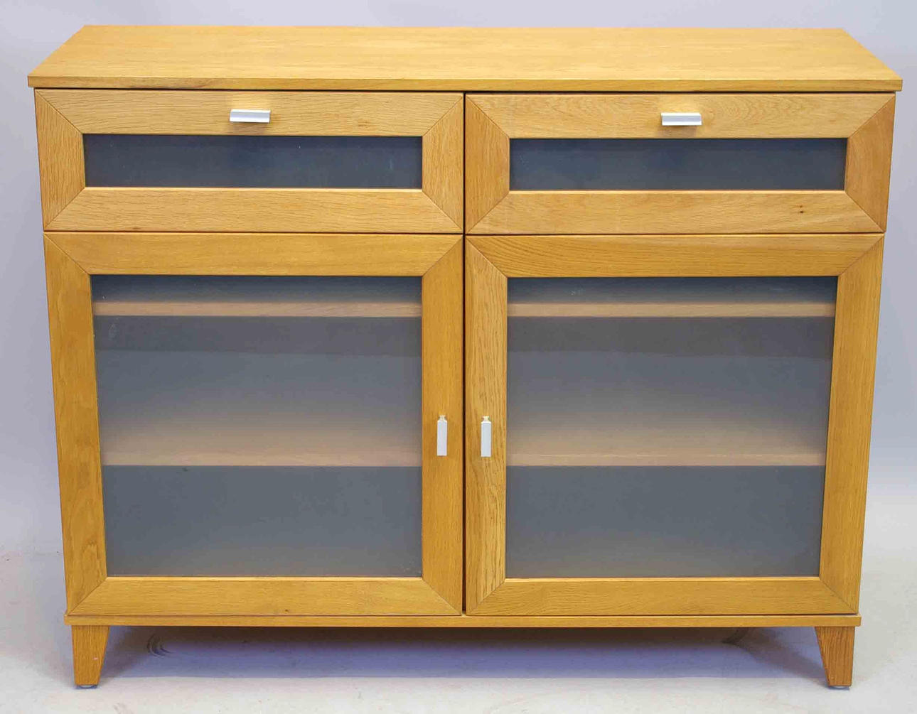 SKÄNK MED LÅDOR SAMT TVBÄNK ek.