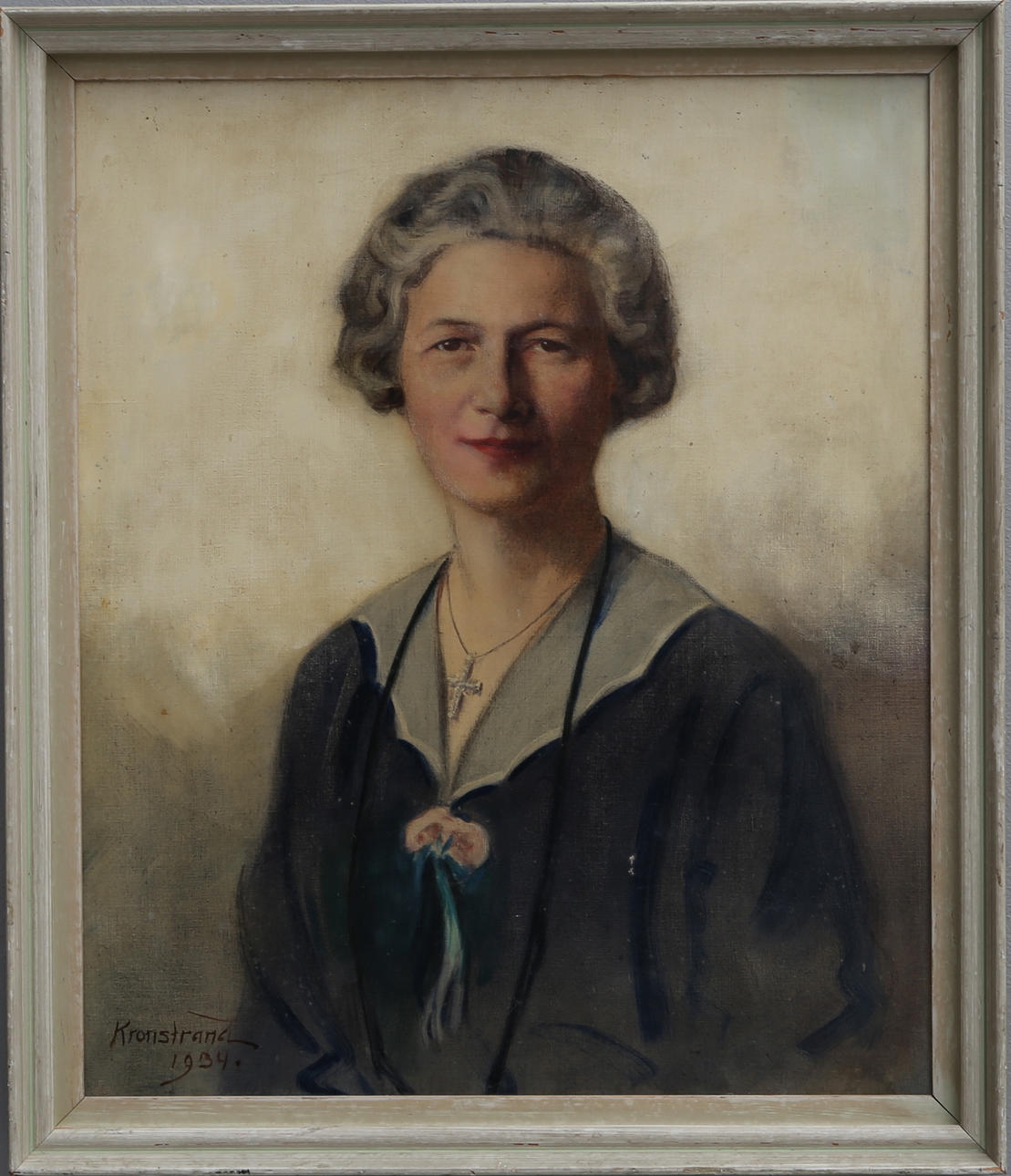 BROR KRONSTRAND, DAMPORTRÄTT.