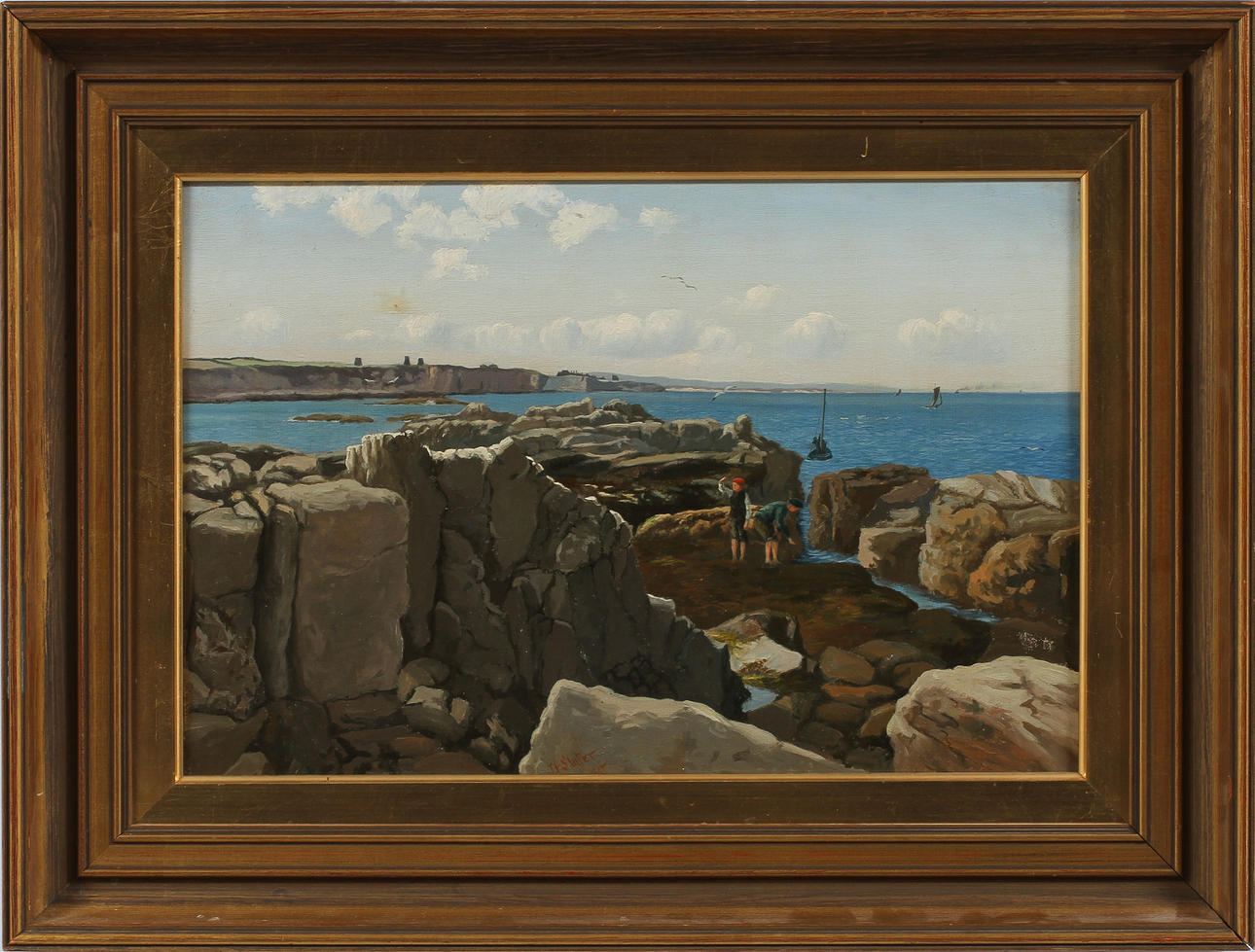 JOHN FALCONAR SLATER. Olja på duk, signerad- 85.