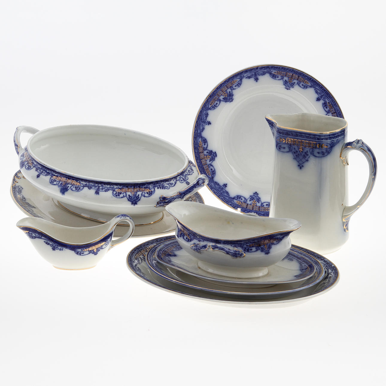 MATSERVIS, 56 delar. "Sultan", Gustavsberg.