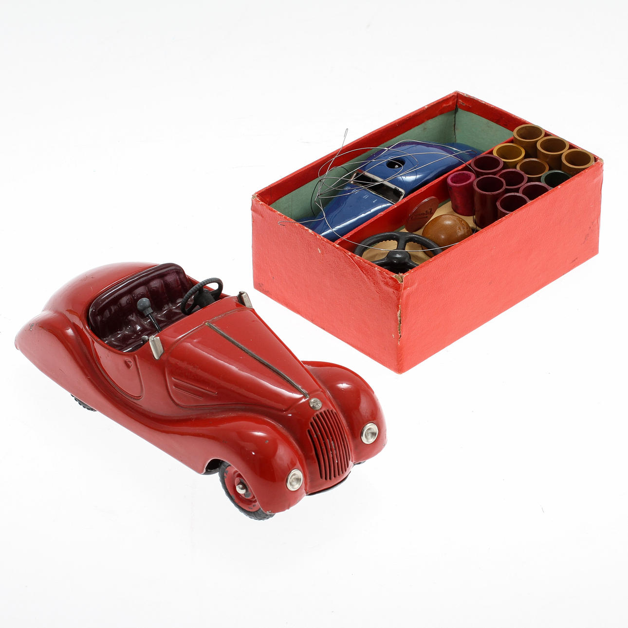 LEKSAKSBILAR, Schuco, Tyskland, 1900-talets mitt.