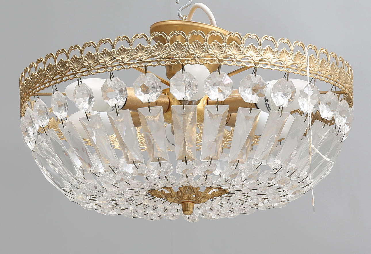 KRISTALLPLAFOND, 1900-talets andra hälft.