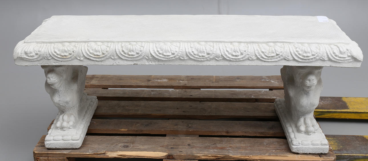 TRÄDGÅRDSBÄNK, 1900-tal.