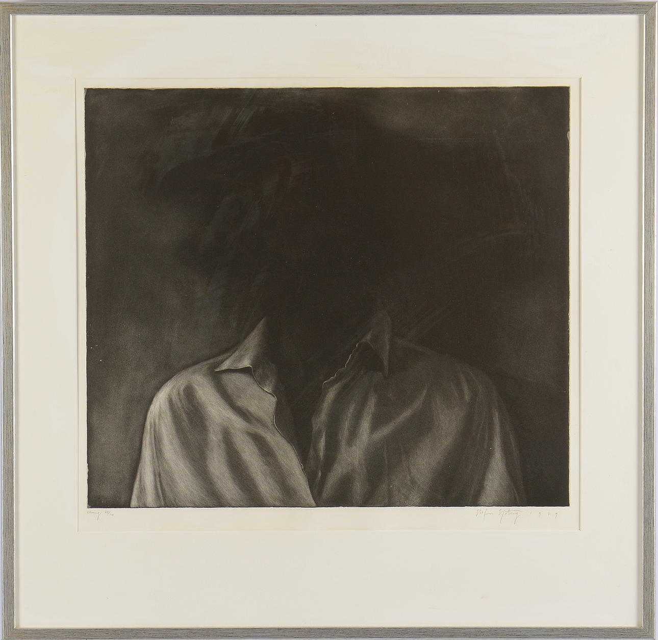 STEFAN SJÖBERG. Etsning.