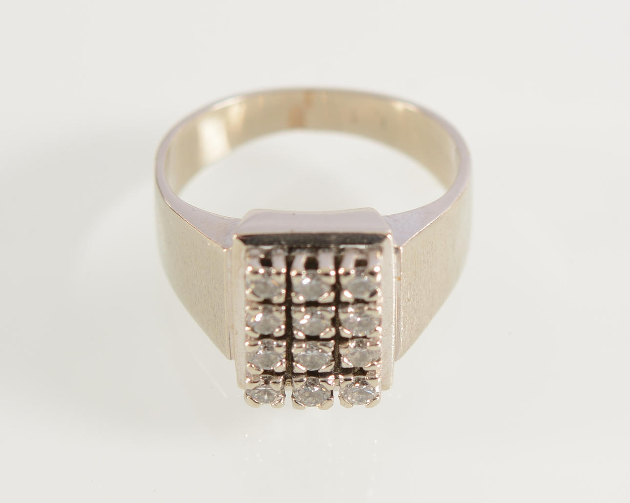 RING, vitguld 14K.