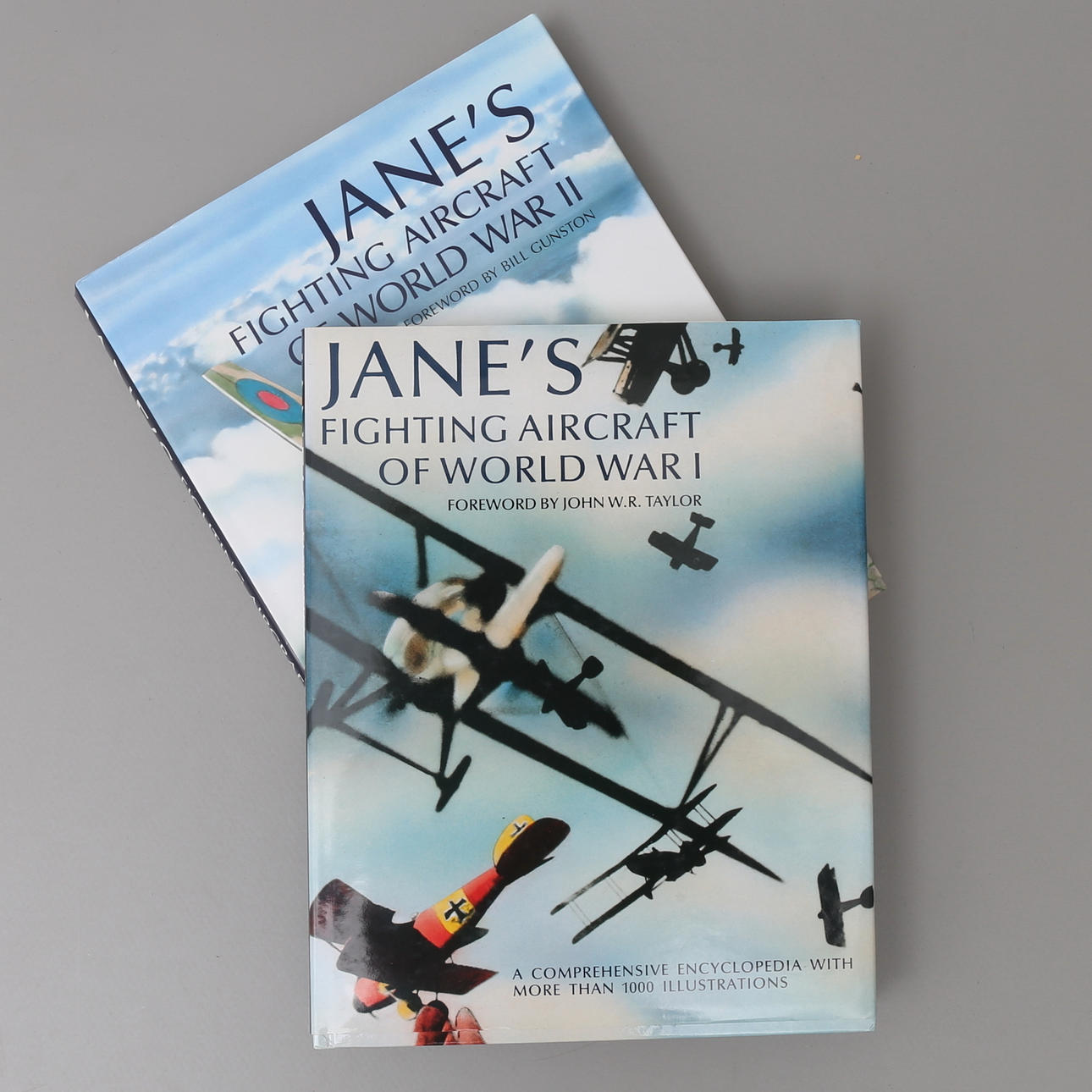 JANE'S FIGHTING AIRCRAFT OF WORLD WAR I & II. Books, Maps