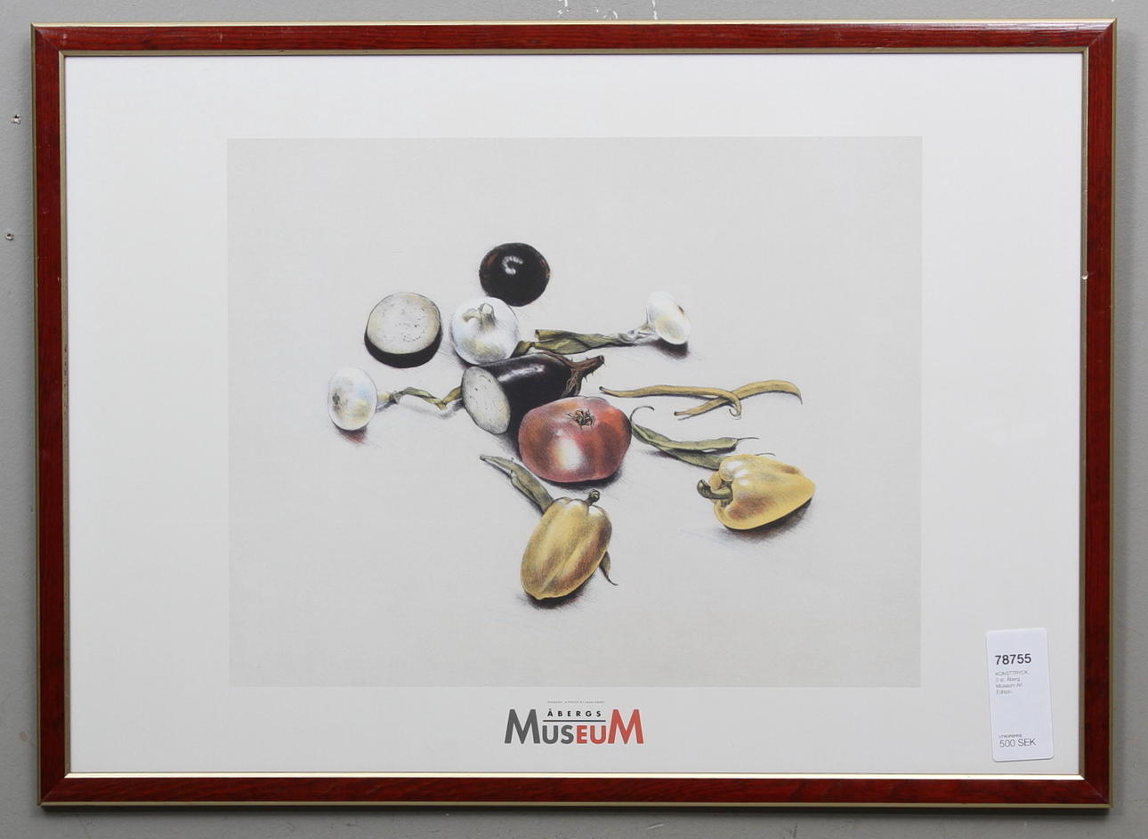 KONSTTRYCK, 2 st, Åberg Museum Art Edition.