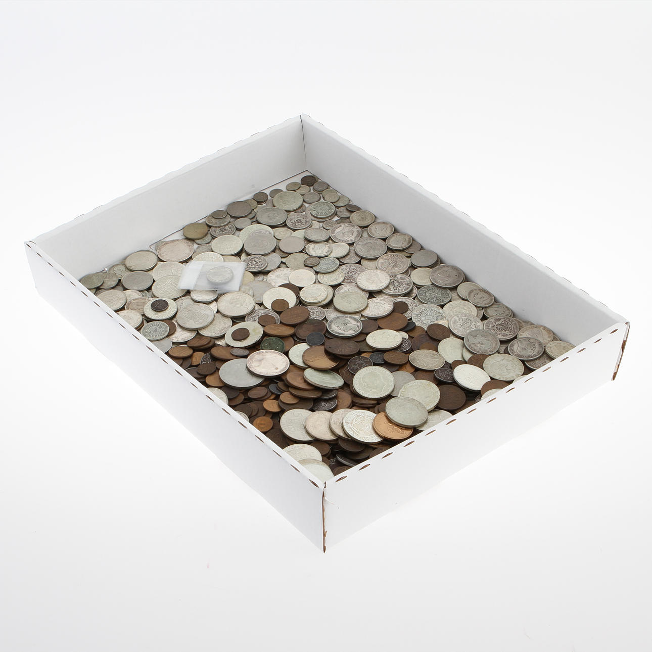 MYNTSAMLING, diverse svenska mynt.