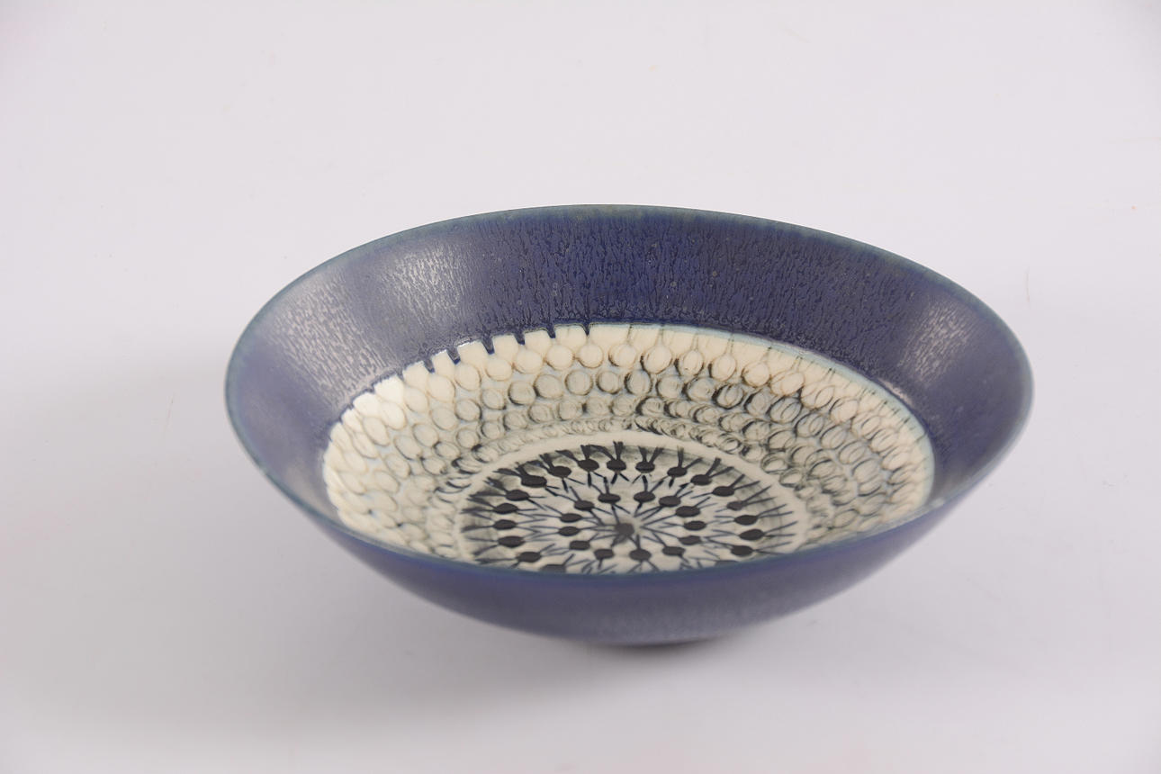 SCHÜSSEL, Keramik, Hertha Bengtsson, Rörstrand.