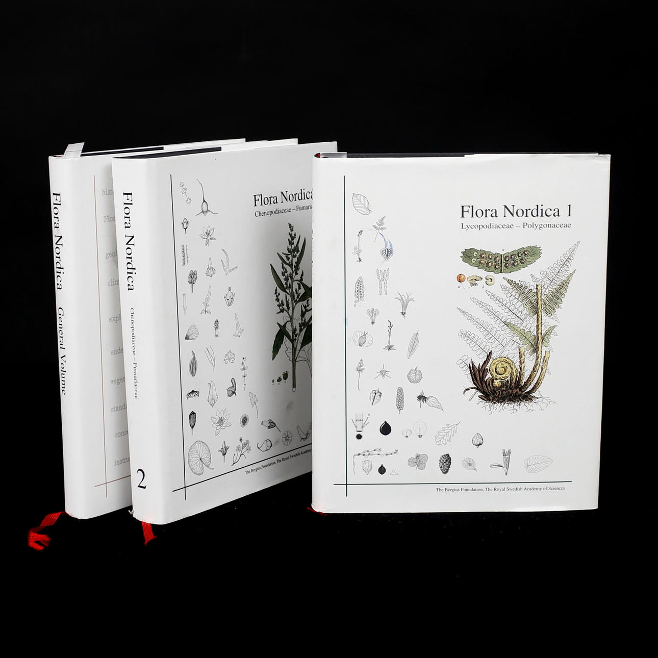 BÖCKER, 3 volymer, Flora Nordica.