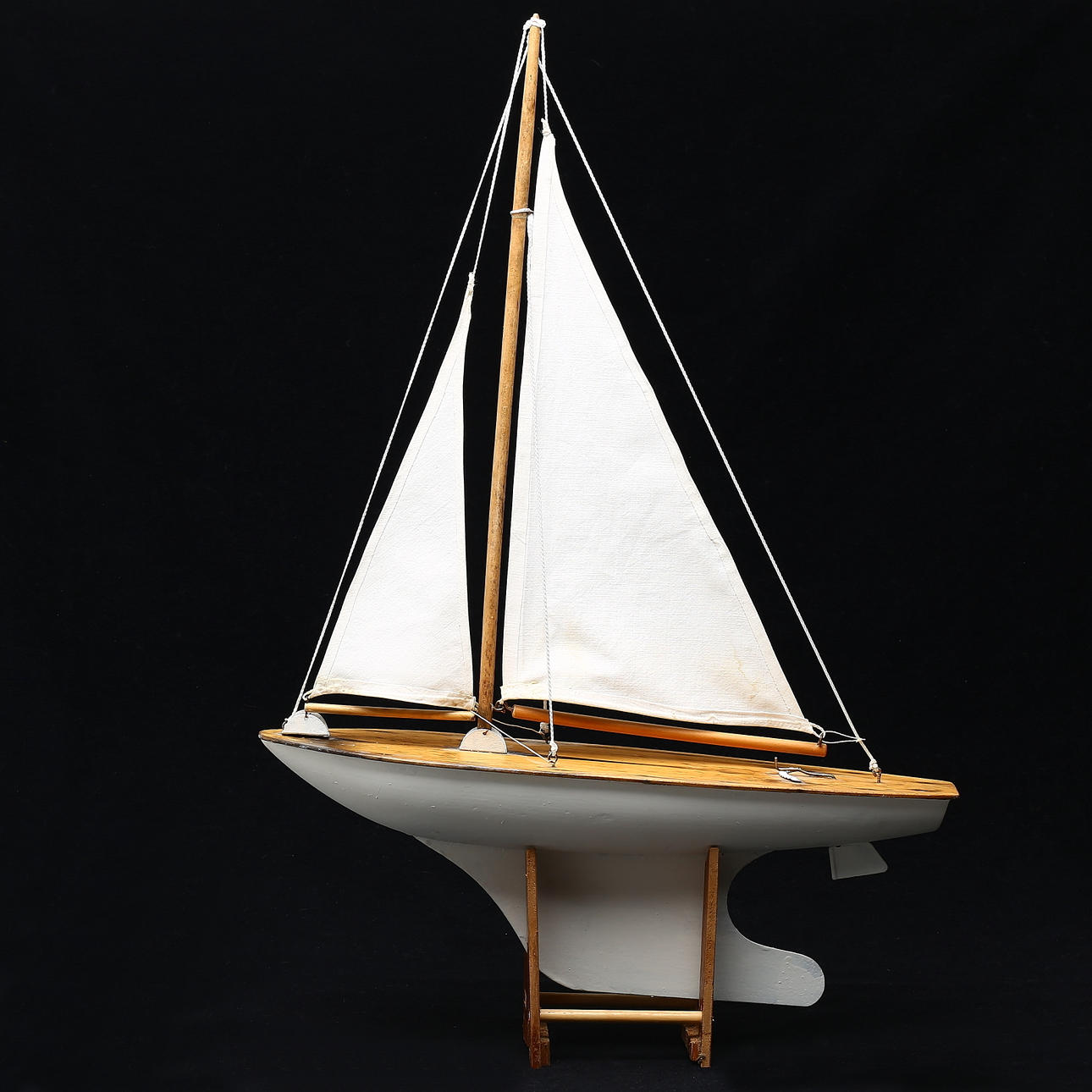 MODELO DE BARCO, velero, 1940-1950.