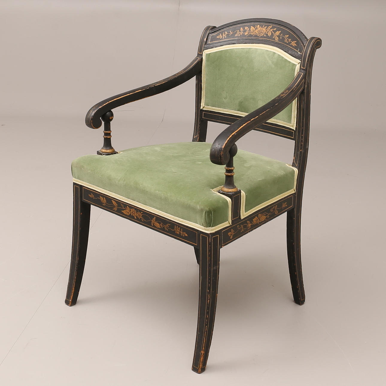 KARMSTOL, empire, 1800-tal.