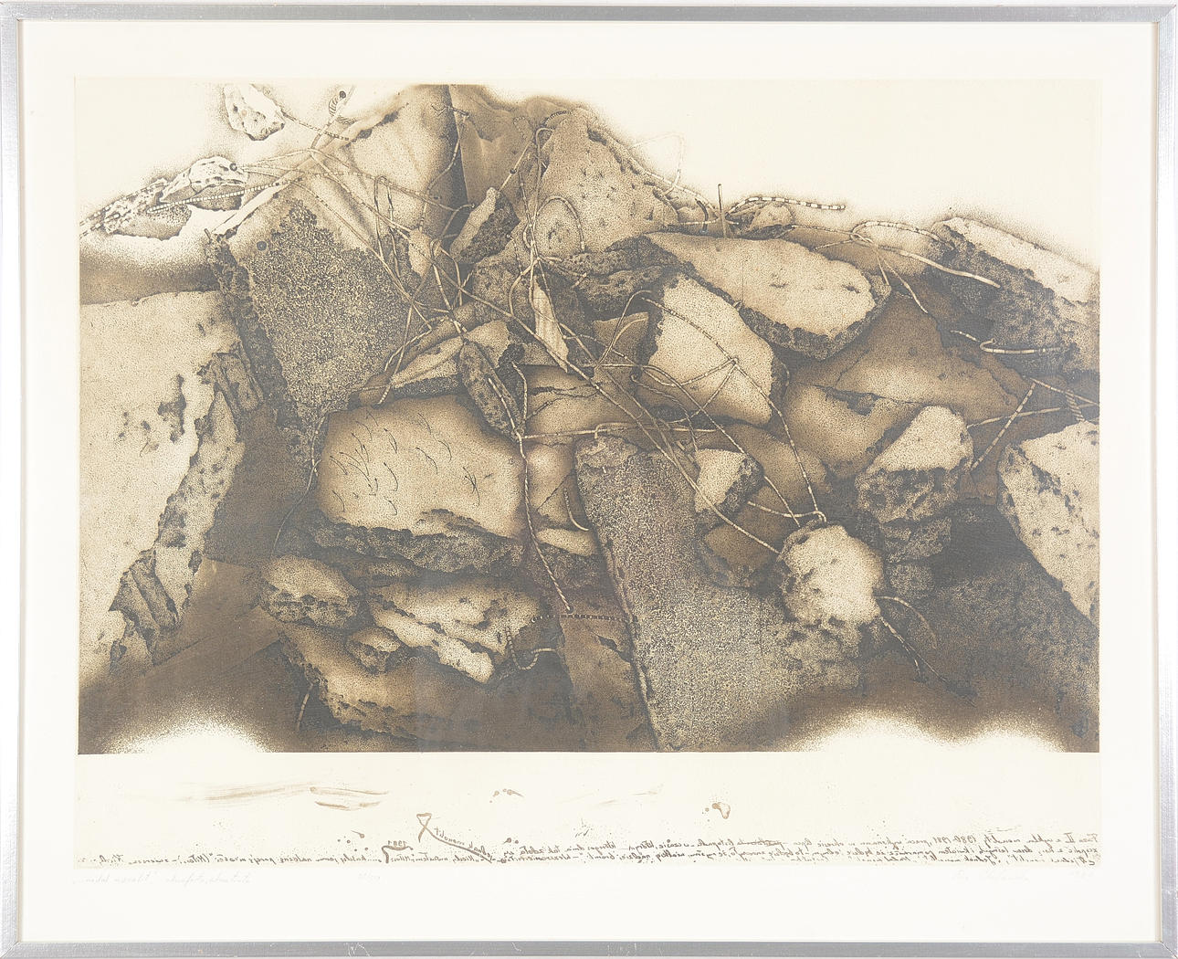 EWA WALAWSKA. Etching.