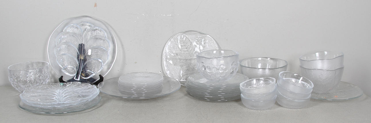 SERVISDELAR, Kosta Boda och Orrefors.