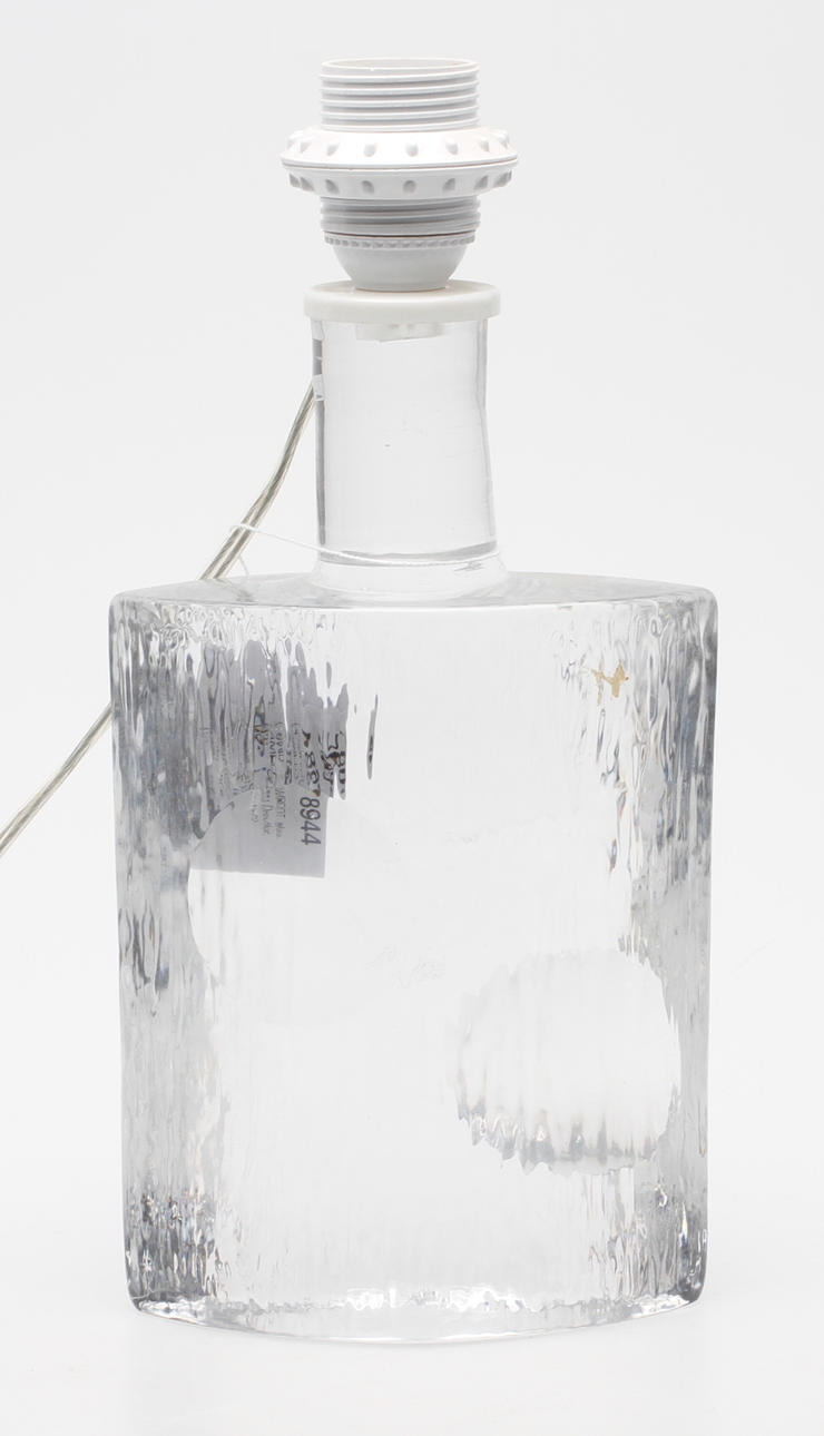 LAMPFOT, glas, Hanne Dreutler, Kosta, 1972-1975.
