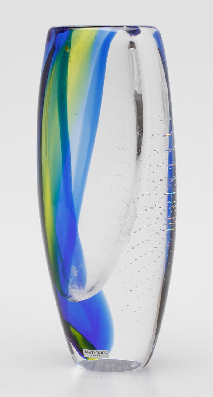 VAS, glas, Göran Wärff, Kosta Boda.