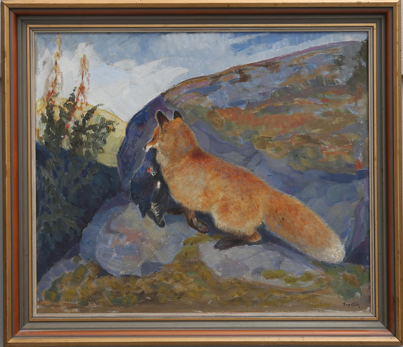 TOR OTTO FREDLIN, RÄV MED BYTE.