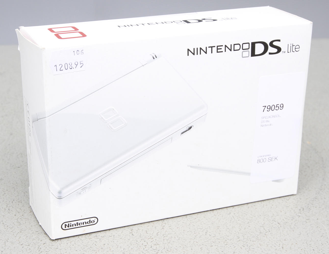 SPELKONSOL, DS lite, Nintendo.