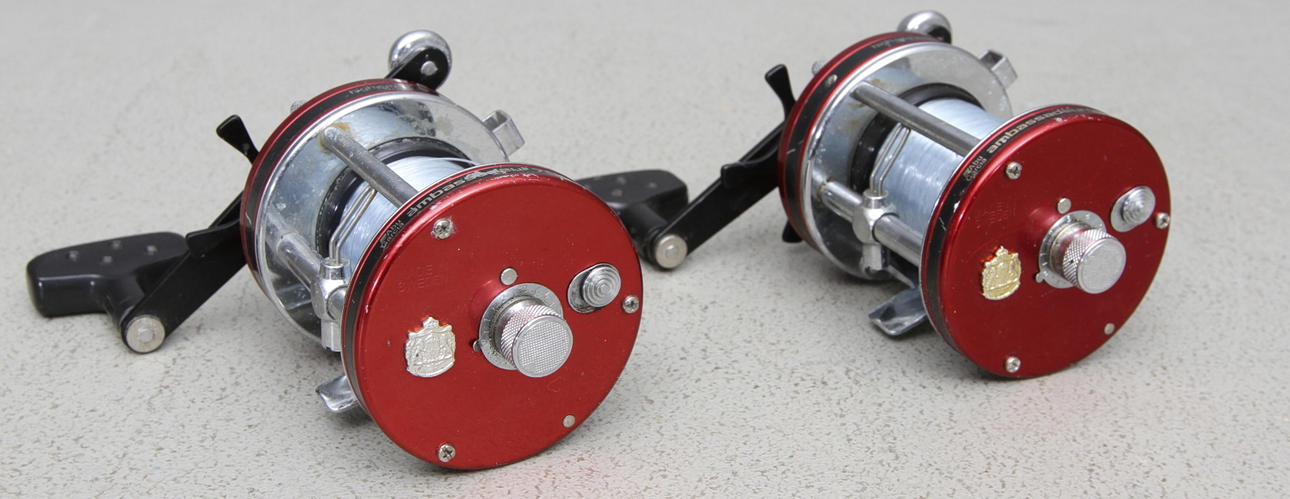 FISKERULLAR, 2 st, Ambassadeur 7000, ABU.