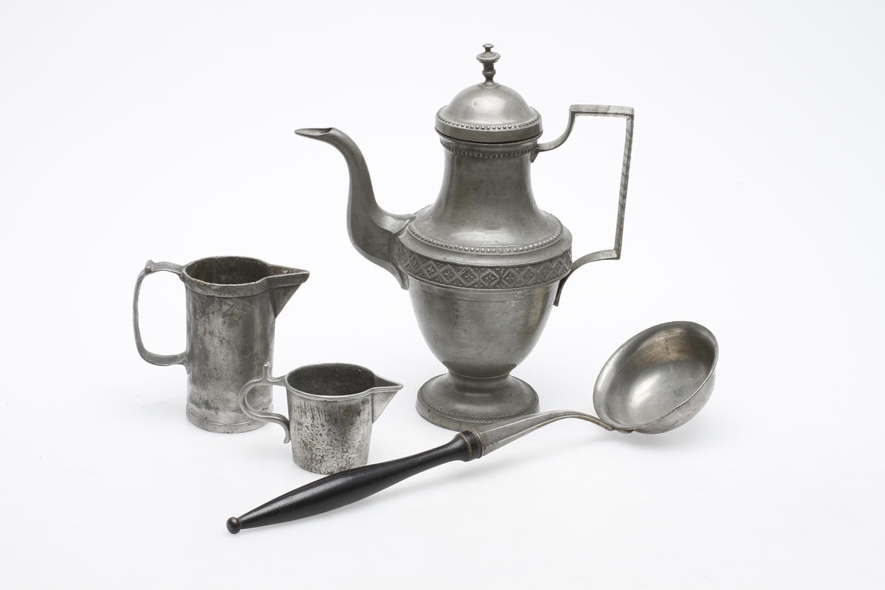 TENNFÖREMÅL, 4 delar, bl.a. Tyskland, 1800-tal.