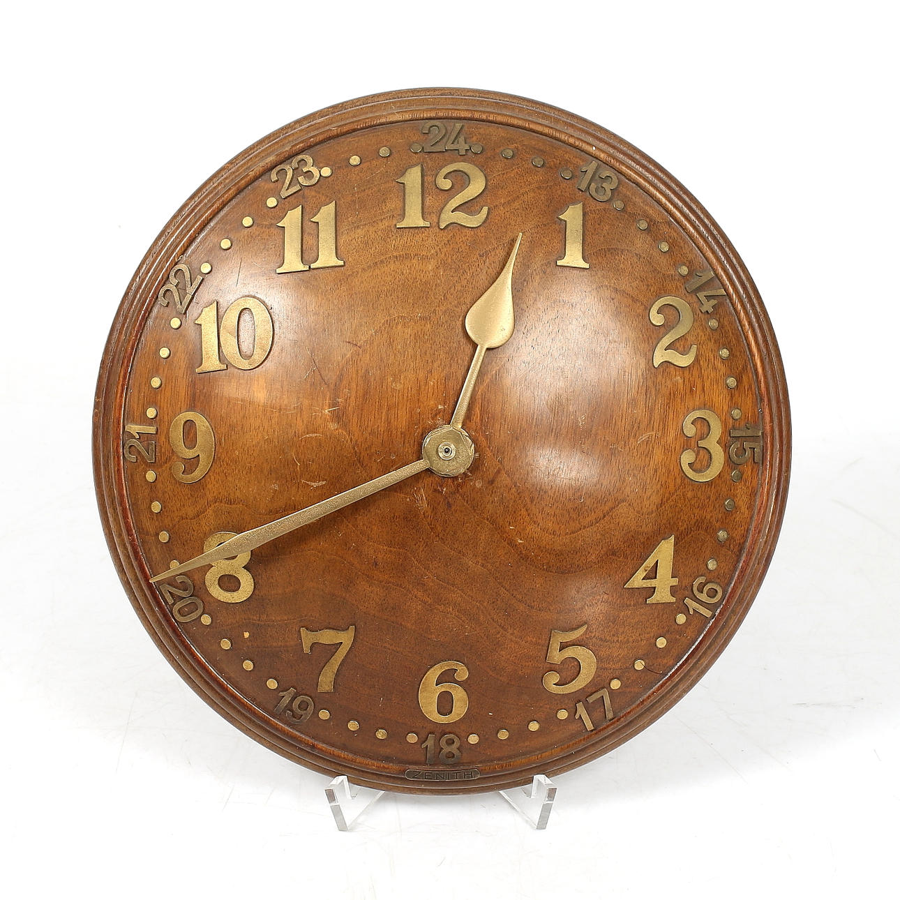 RELOJ DE PARED, madera, Zenith, siglo XX.