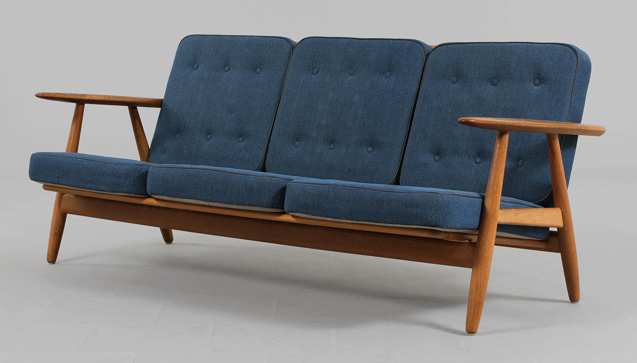 SOFFGRUPP, 4 delar, Hans J Wegner, Getama Danmark.