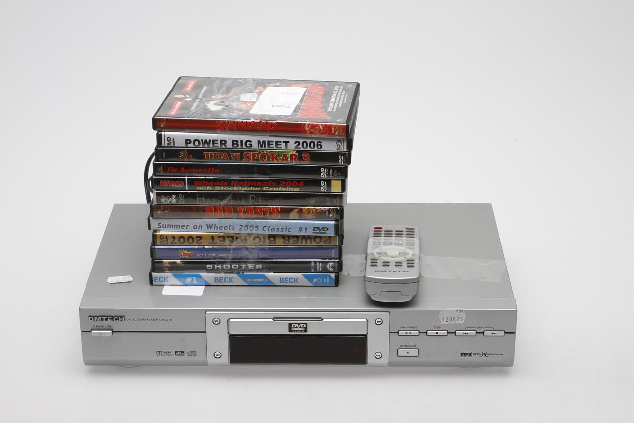 DVD-SOITIN ja DVD-ELOKUVIA, Dmtech.