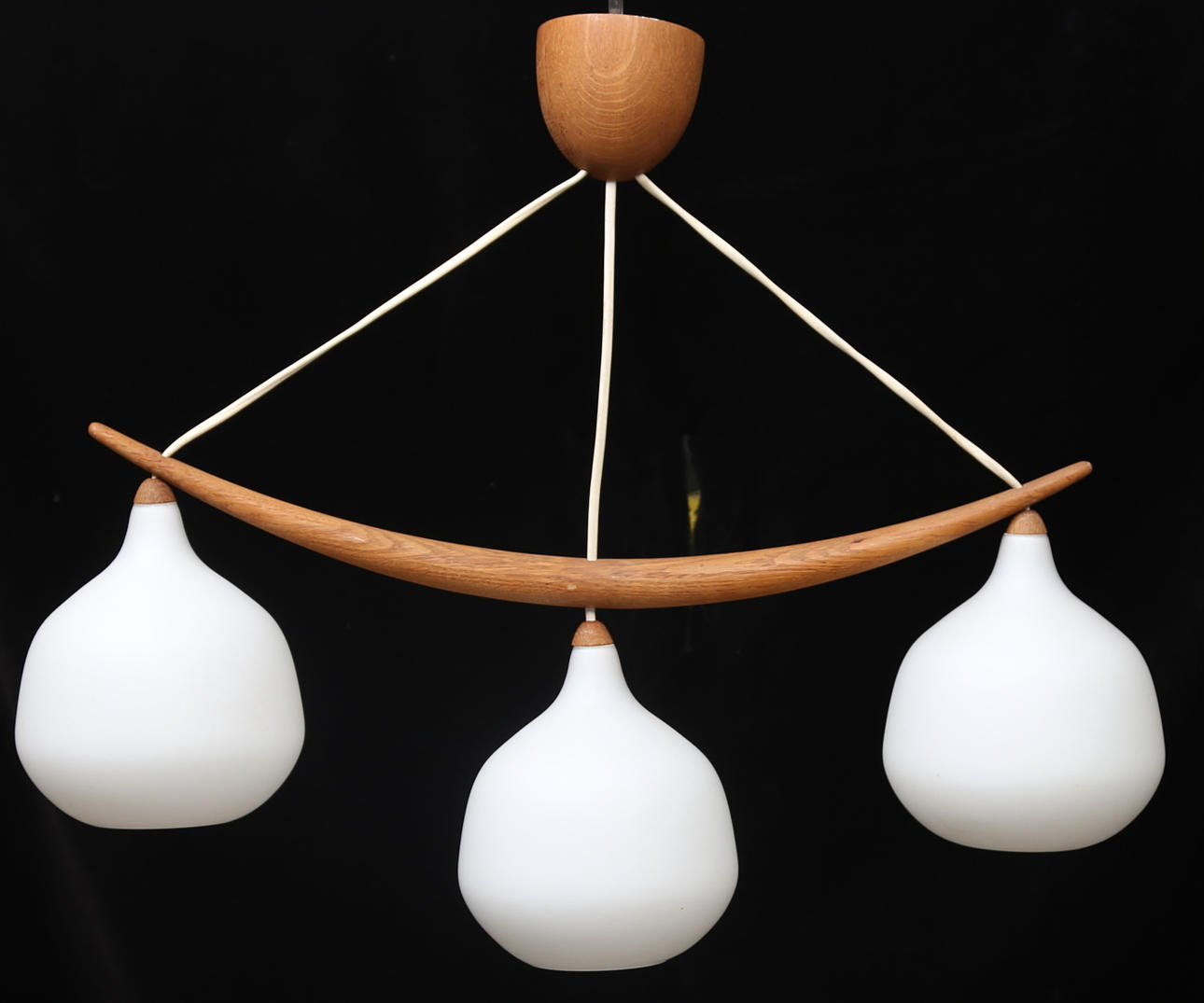 DECKENLEUCHTE, Luxus, sog "Banane".