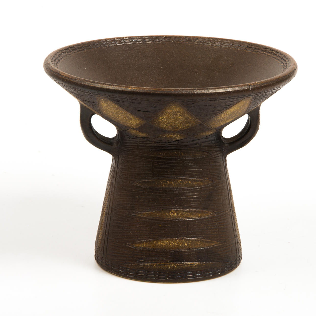 VASE, Steingut, Nils Allan Johannesson, Hafen von Barsebäck.