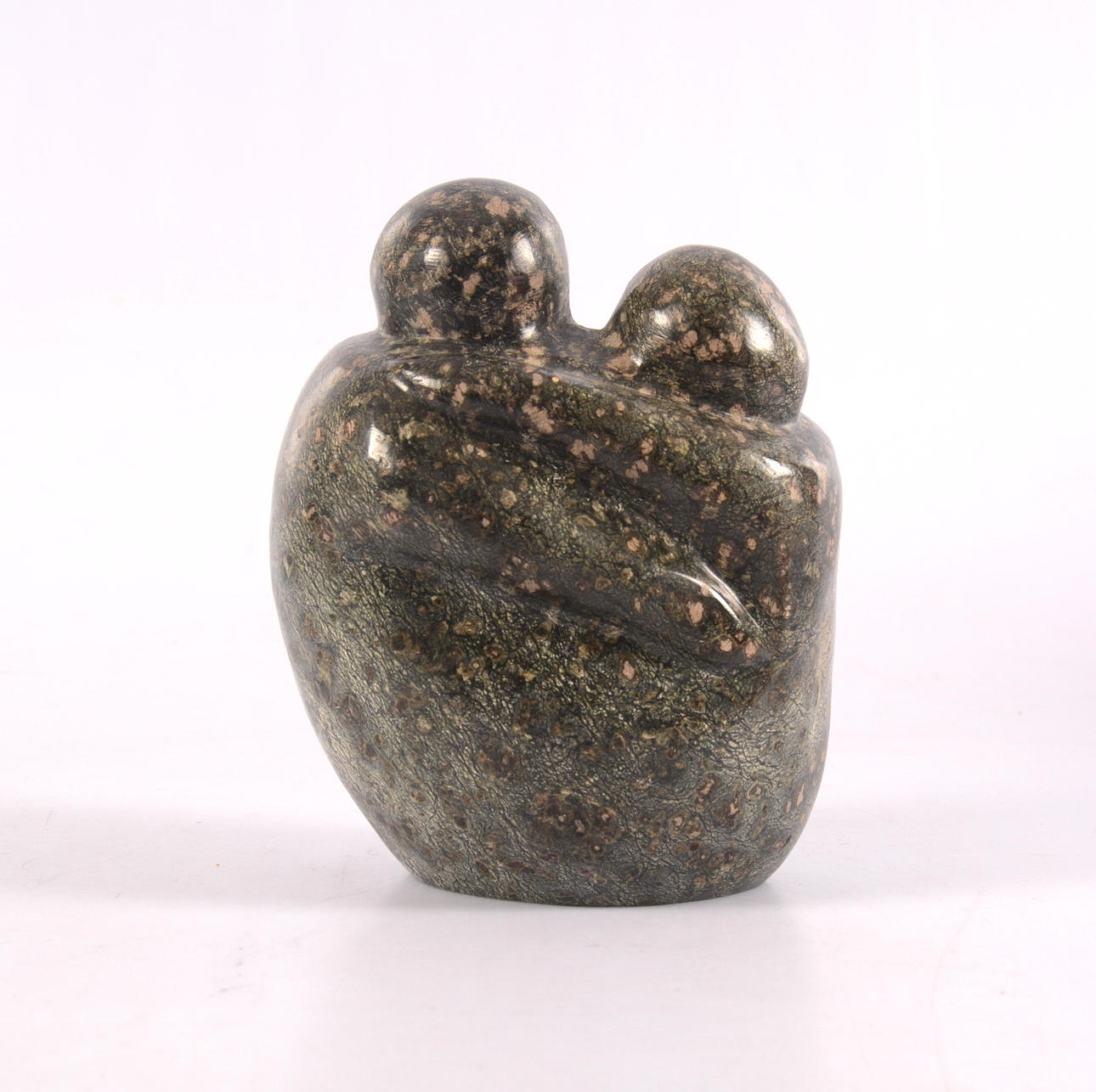 DOUGLAS GOVAN. Sculpture, green granite.