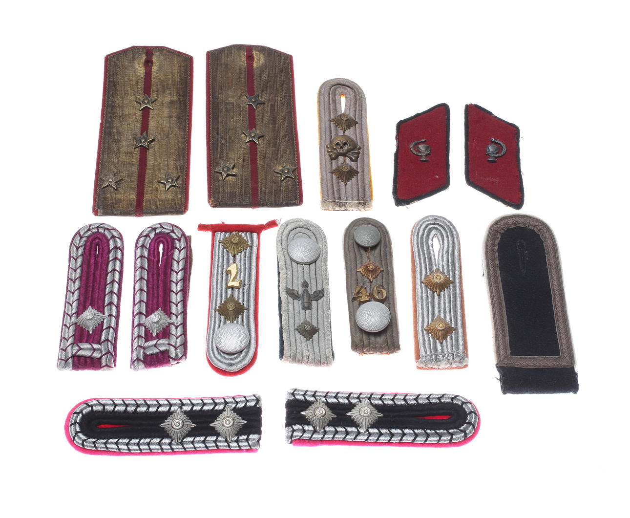 GRADBETECKNINGAR, 14 st, Bl.a. Ryssland.