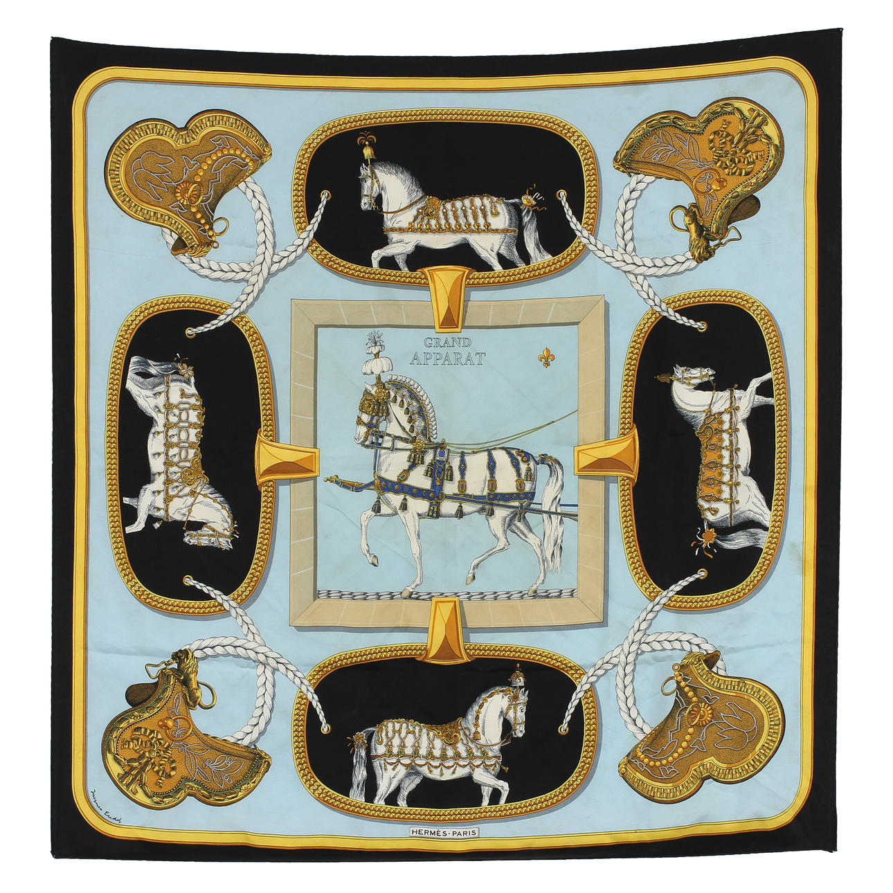 SCARF, "Grand Apparat", Hermès. Frankrike.
