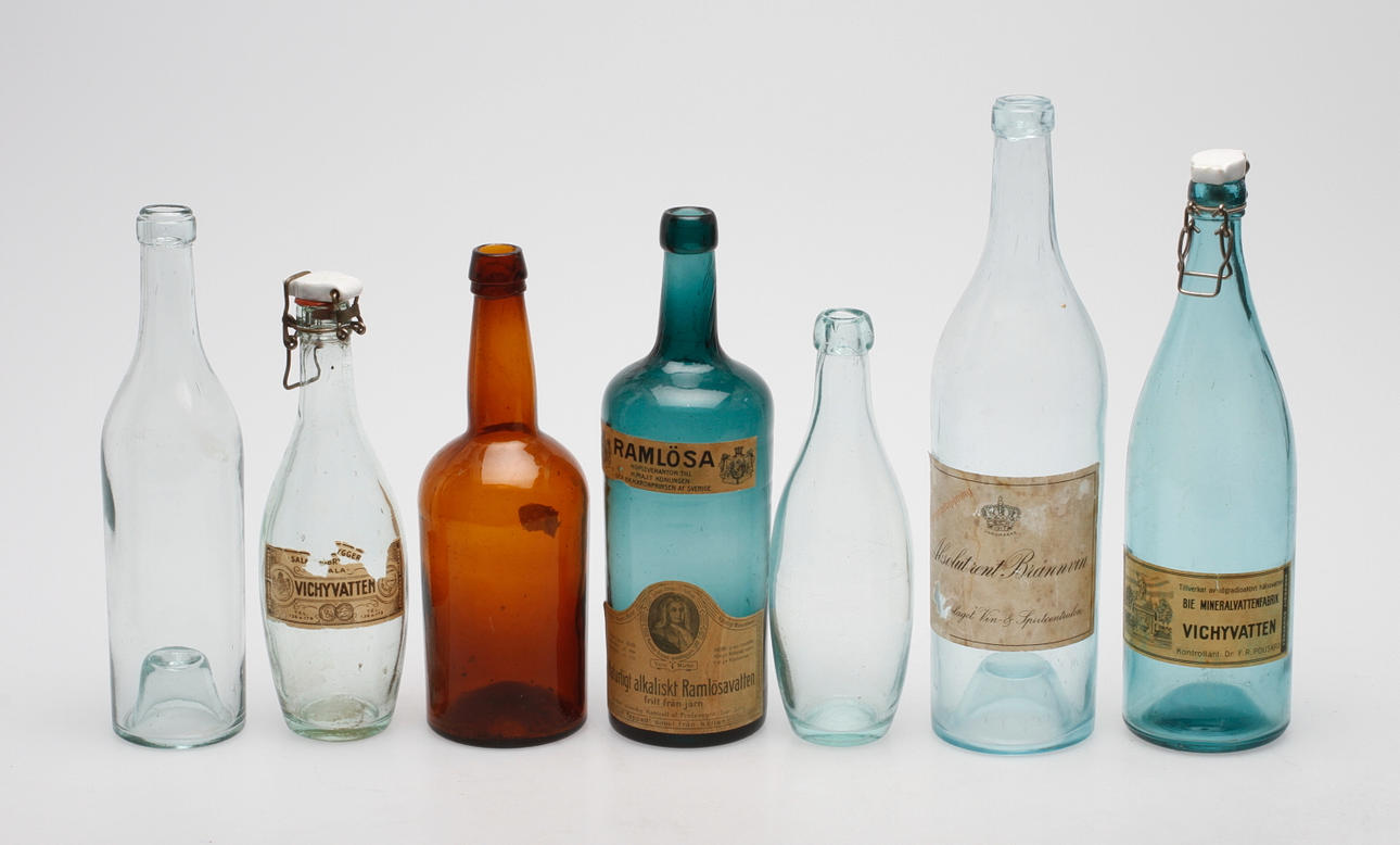 FLASKOR, 7 st, olika bryggeri.