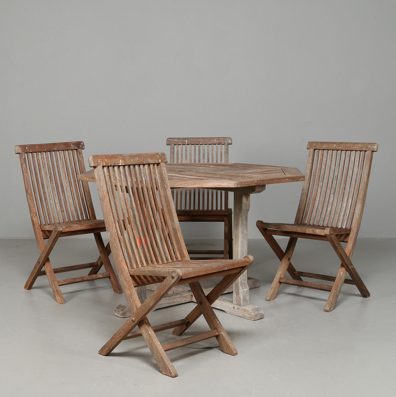 HAVEMØBLER, 5 stk teaktræ, Royal Teak.