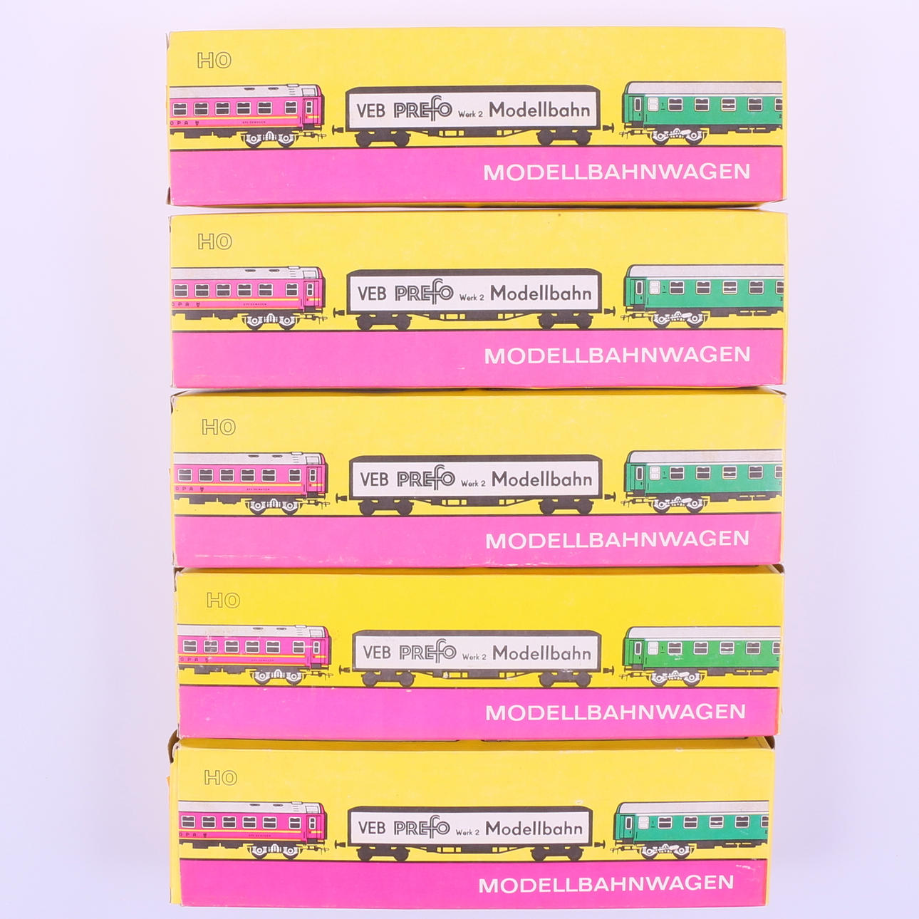 AUTOS, 5-tlg. NSB, VEB Prefo Dresden.