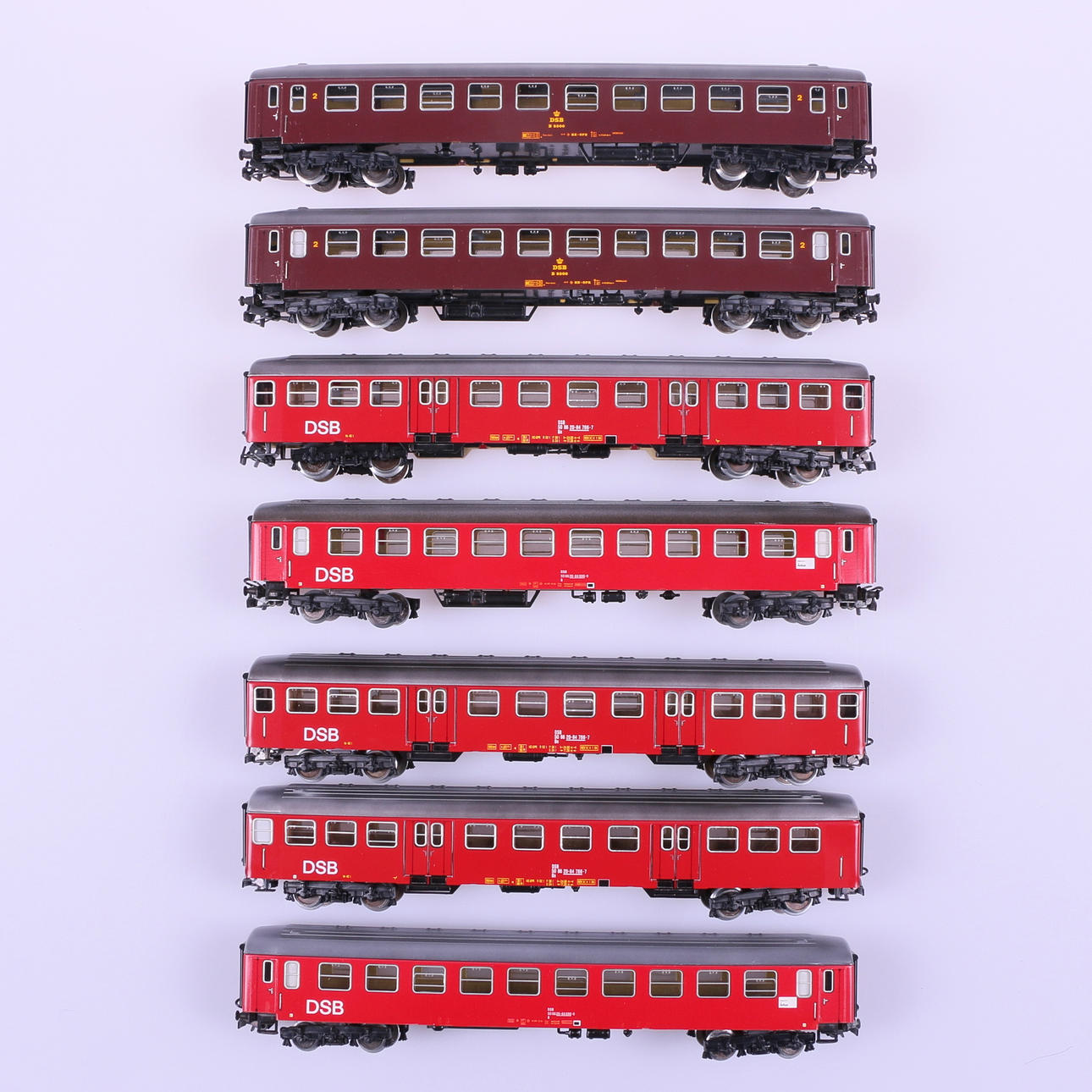BILER, 7 stk. DSB, Märklin.