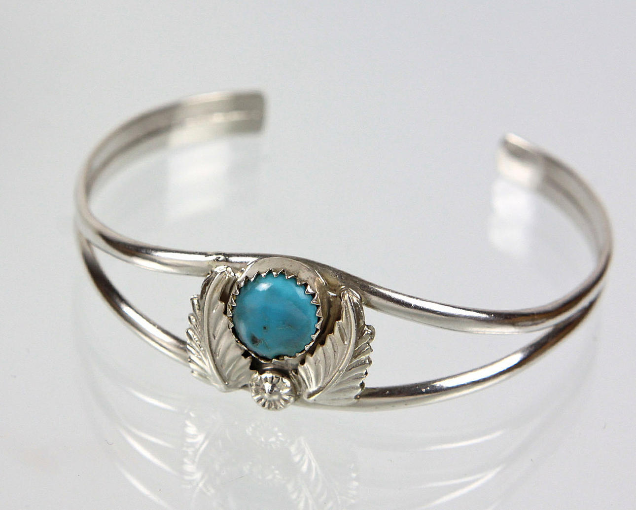 ARMREIF, ARMSPANGE SILBER 925, MIT TÜRKIS.