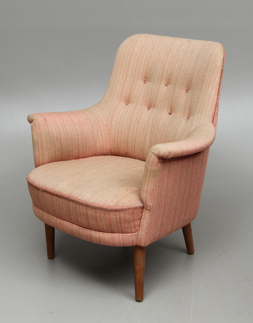 FÅTÖLJ, "Samsas", märkt Carl Malmsten, O H Sjögren, 1900-tal.